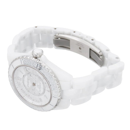 Chanel J12 20 White Ceramic SS Diamond World Book Limited 38 Watch — view 2