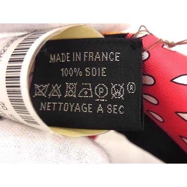 Hermes La Patisserie Francaise 20 th Anniversary Silk Tulle Multicolor Ax3815 — view 5