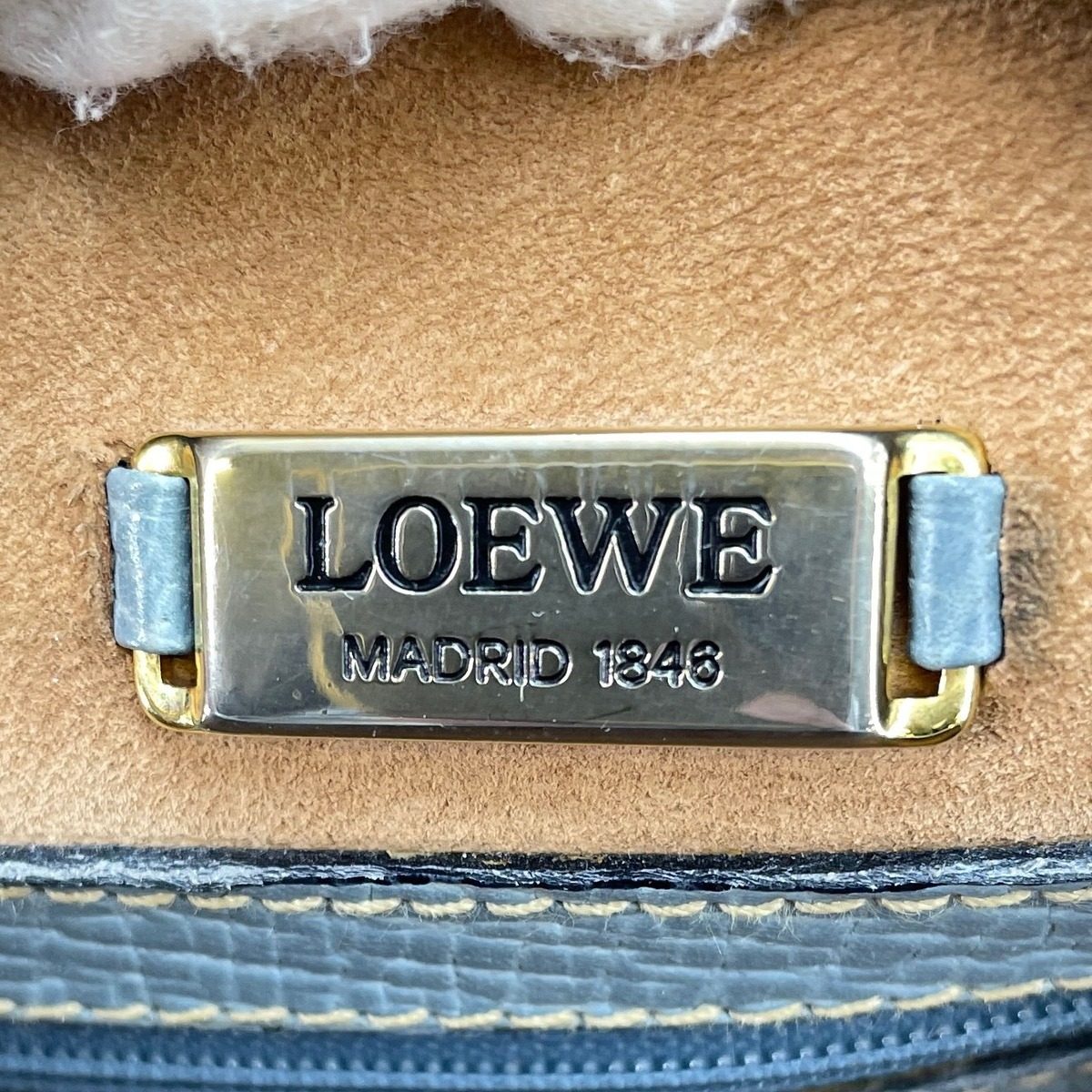 Loewe Handbag Light Blue Anagram Formal — view 15