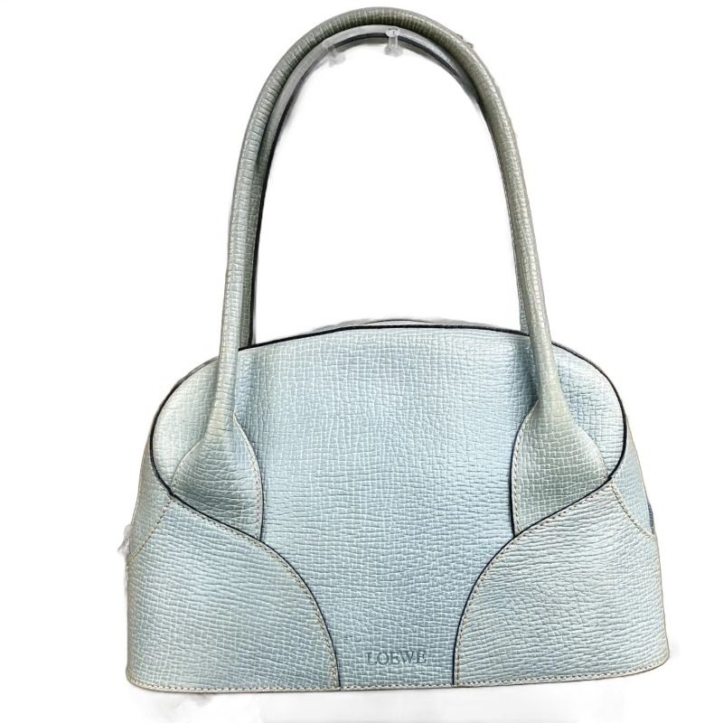 Loewe Handbag Light Blue Anagram Formal