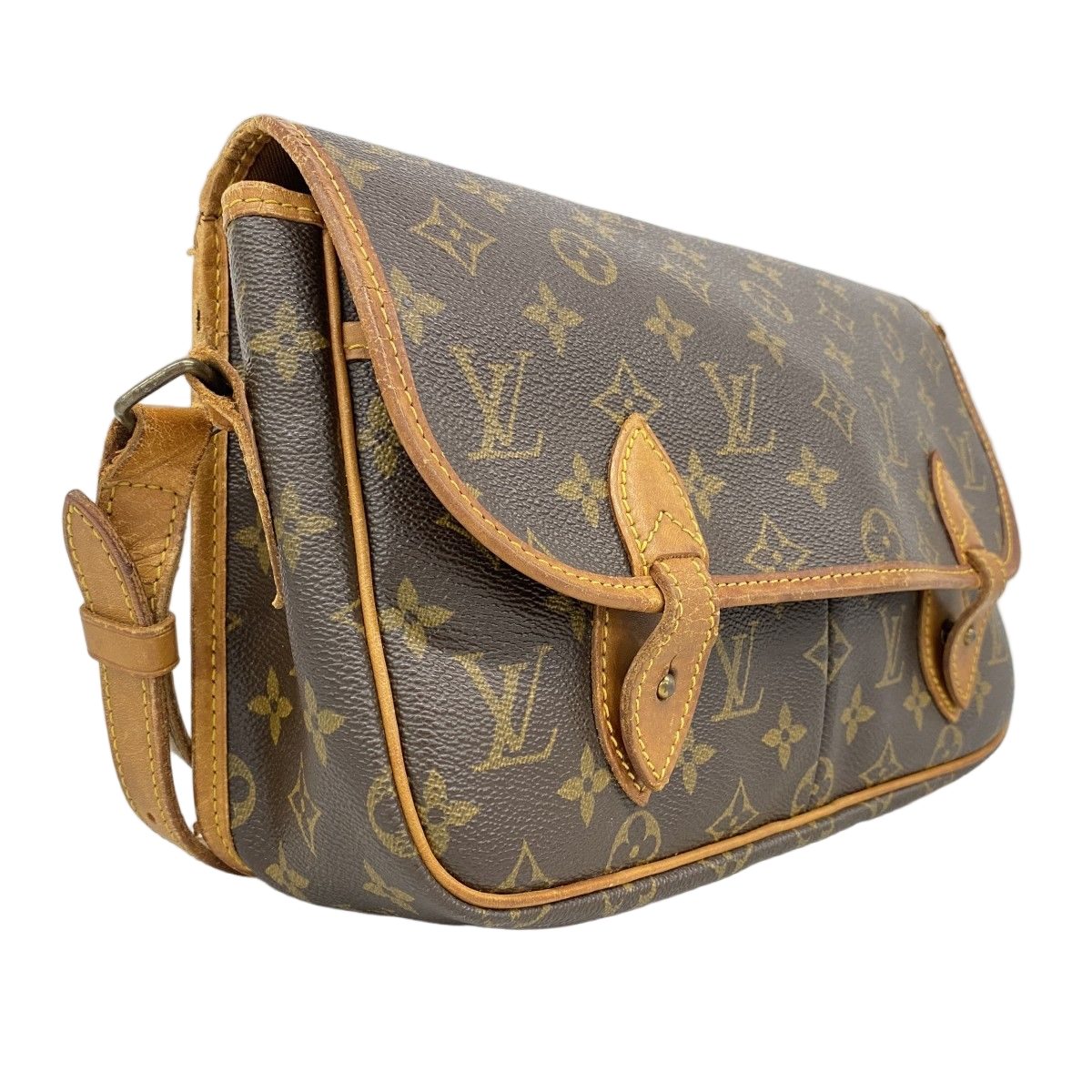 Louis Vuitton Shoulder Bag Monogram Givesiere Brown — view 2