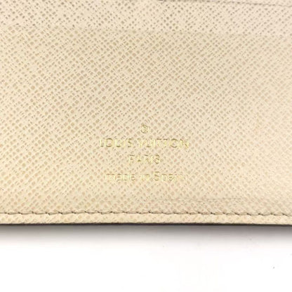 Louis Vuitton Portefeuille Antholite Monogram PVC Brown Folded Long Wallet Gold