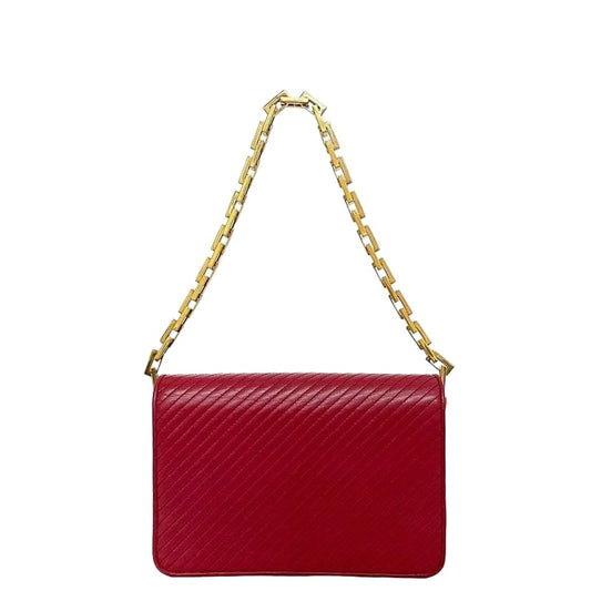 Saint Laurent Bag Red Chain