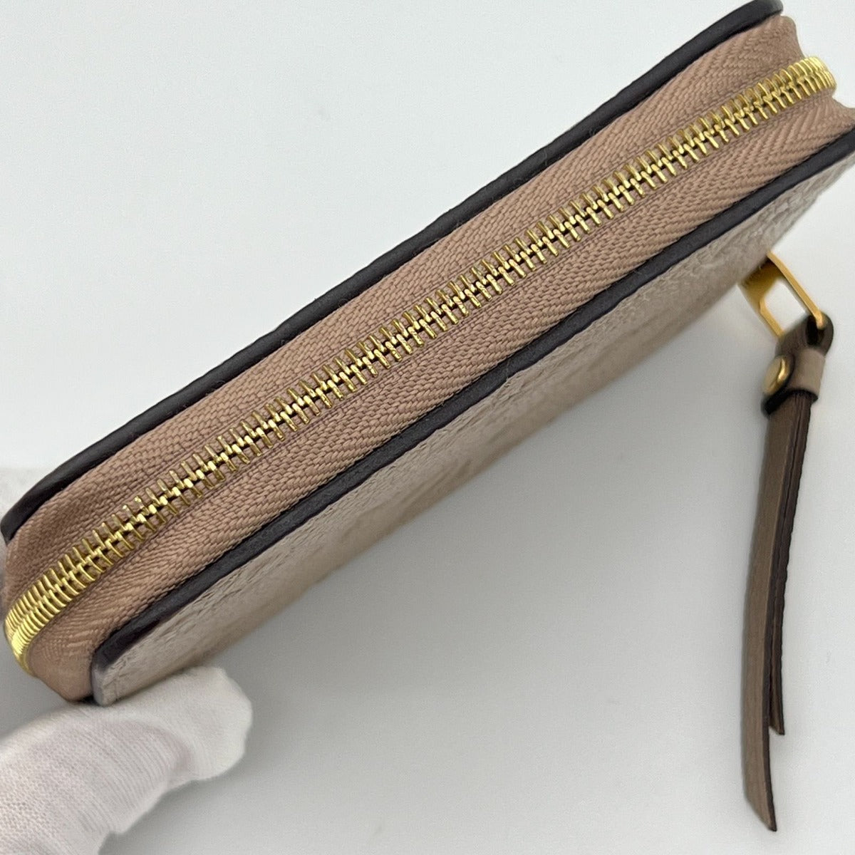 Louis Vuitton Monogram Empreinte Zippy Coin Pass Handbag — view 8
