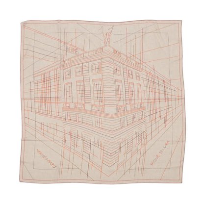 Hermes Carre Jean 140 Pique Sellier Series Casisir Scarf