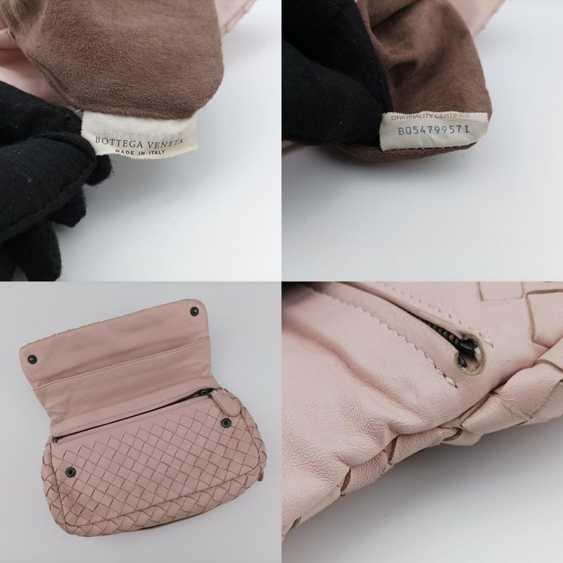 Bottega Veneta Intrecciato Olympia Pink Lambskin B05479957i