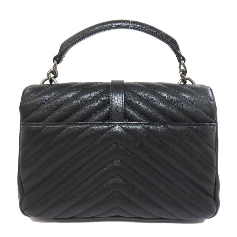 YVES Saint Laurent Yves Saint Laurent Cassandra Shoulder Bag Leather Women