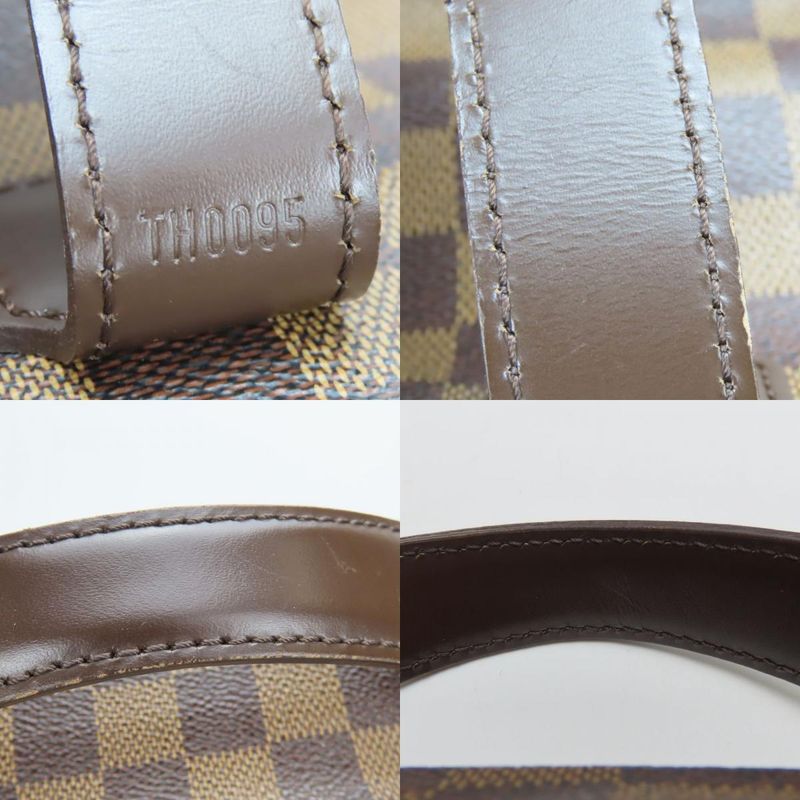 Louis Vuitton Shoulder Bag Broadway N42270 Damier Ebène Brown Gold Hardware