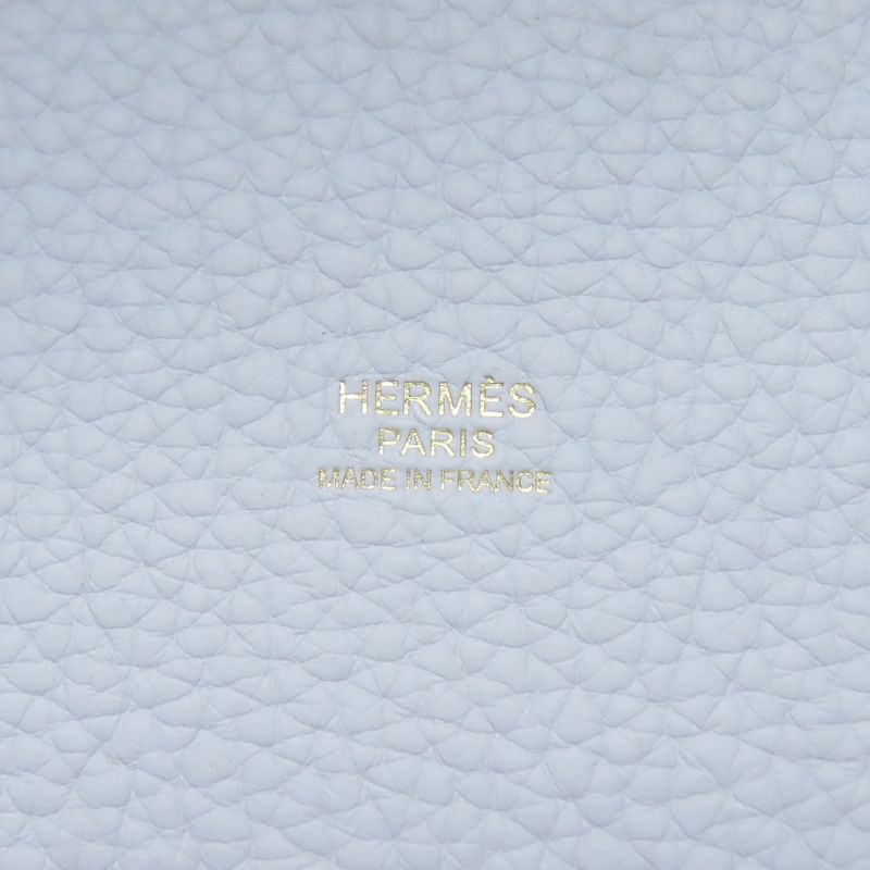 Hermes Picotin Lock MM Gold Hardware Handbag Taurillon Women