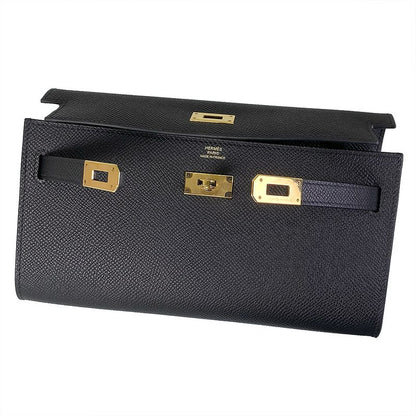 Hermes Epson Kelly Wallet Togo Long