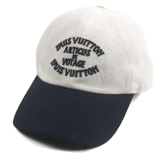  Louis Vuitton 2025 M5147l Cap Bicolor Travel S00 100% Cotton Logo Embroidery