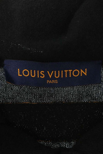 Louis Vuitton 22SS Rm221q JZE Hmn42w LV Embroidered Cashmere Pullover Hoodie