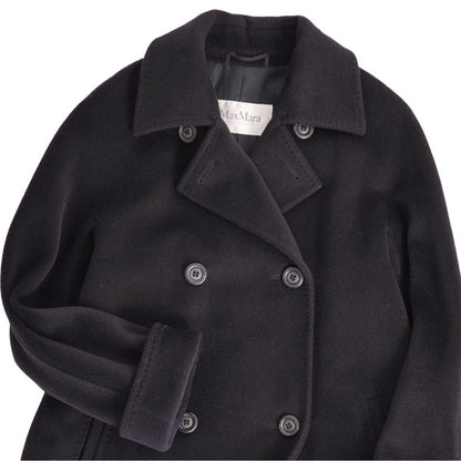 Max Mara Coat White Tag Long Double Bure — view 2