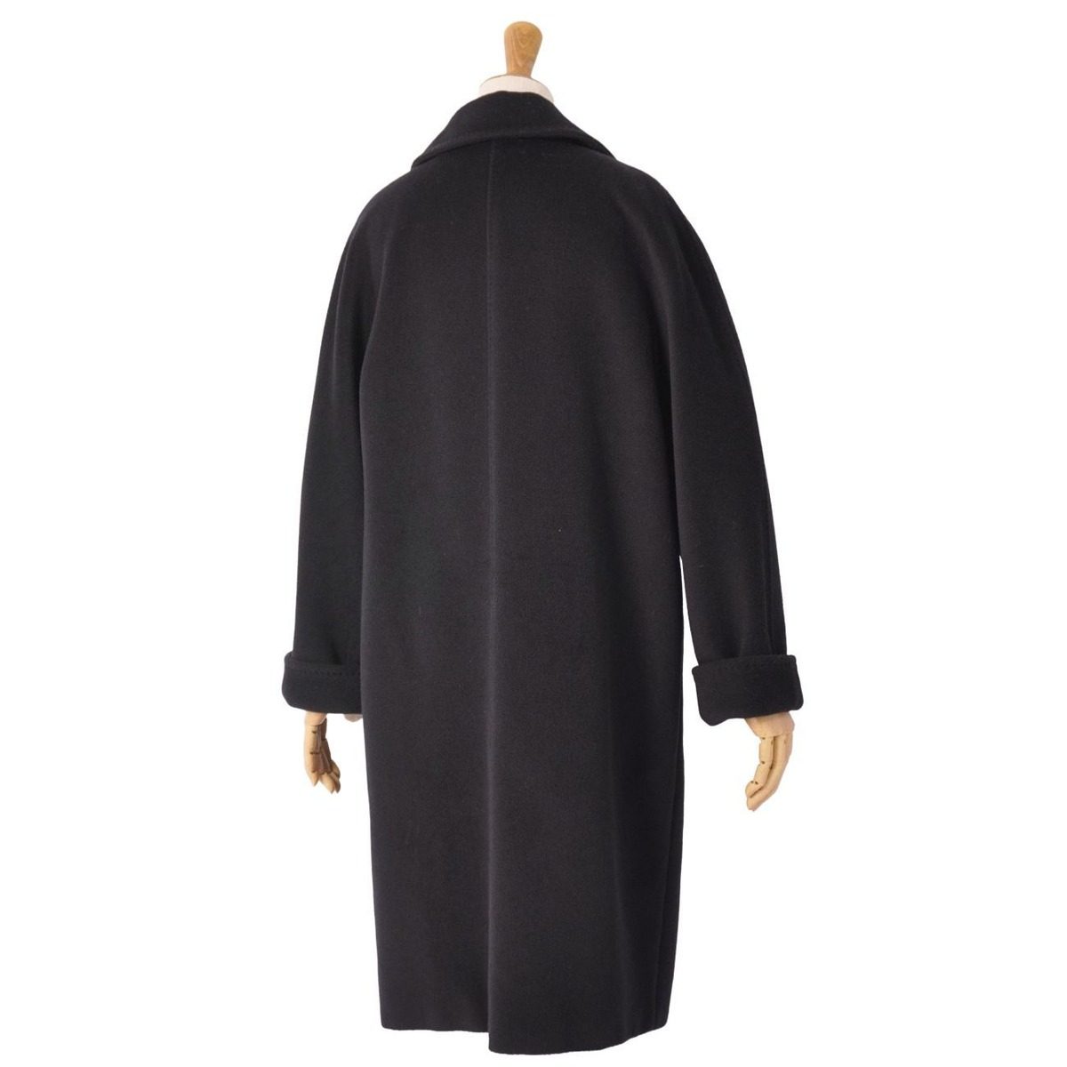 Max Mara Coat White Tag Long Double Bure — view 6