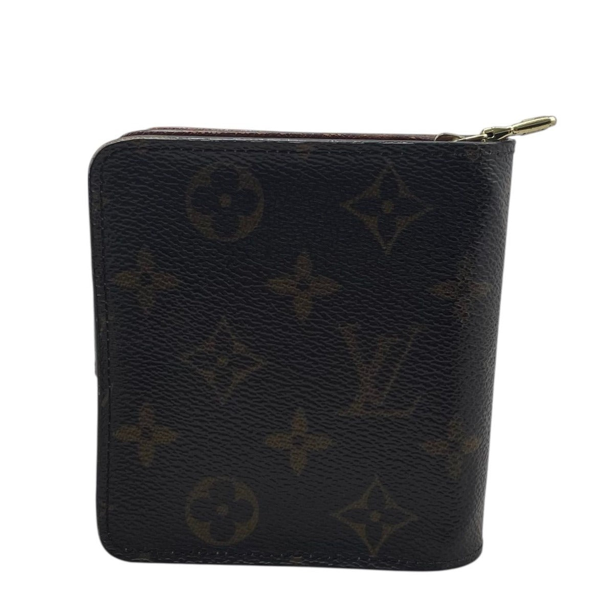 Louis Vuitton Wallet Compact Zip Brown Size — view 3