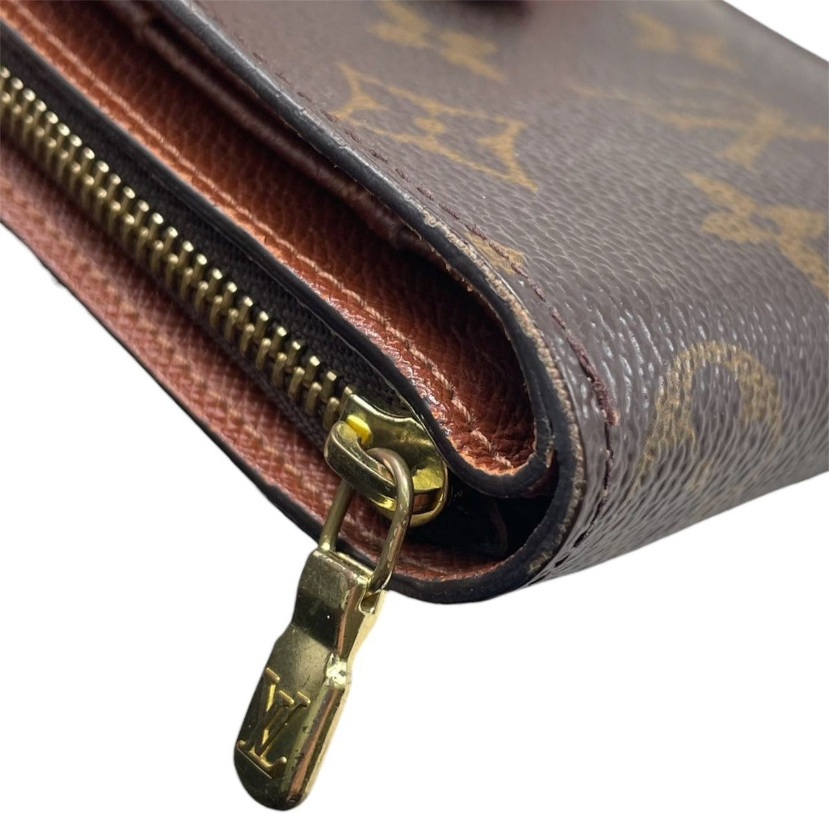 Louis Vuitton Wallet Compact Zip Brown Size — view 5