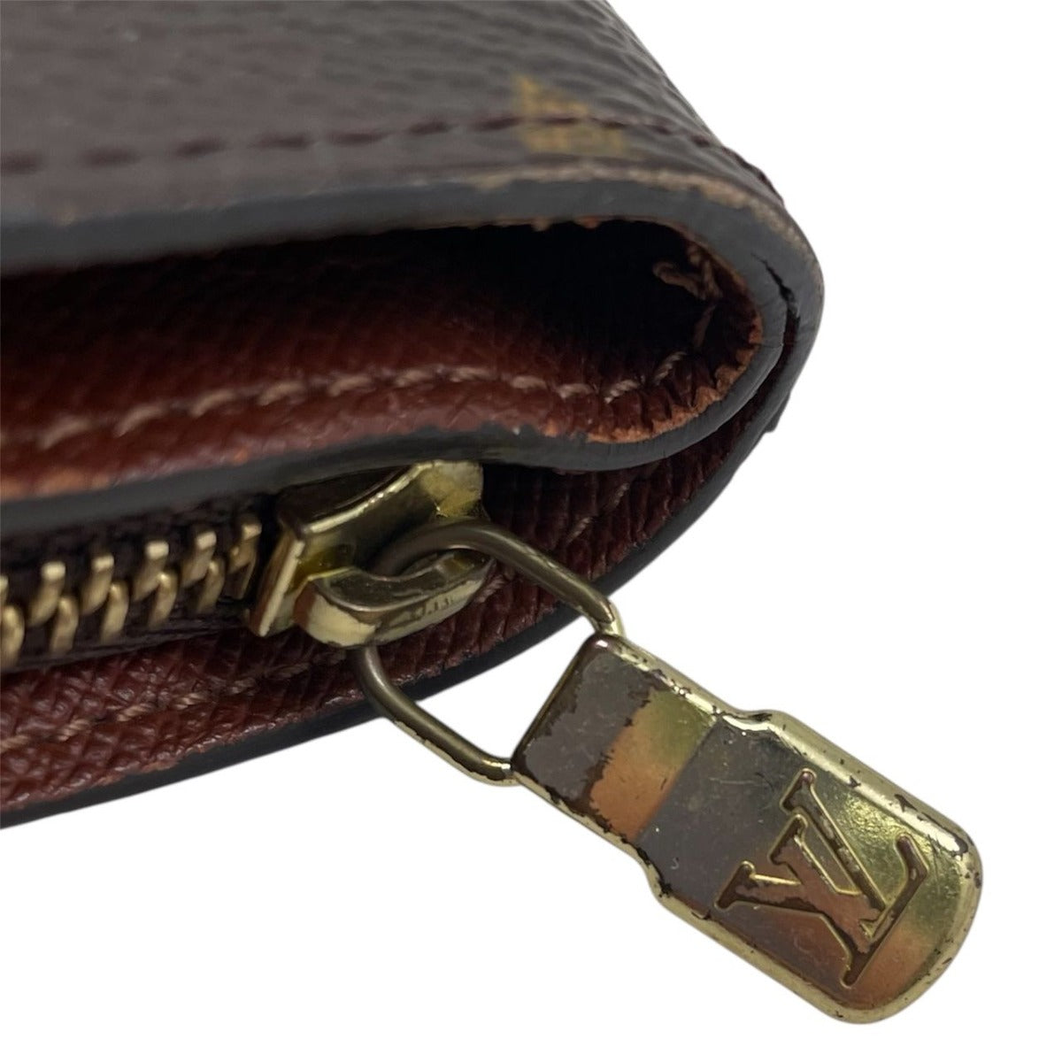 Louis Vuitton Wallet Compact Zip Brown Size — view 10