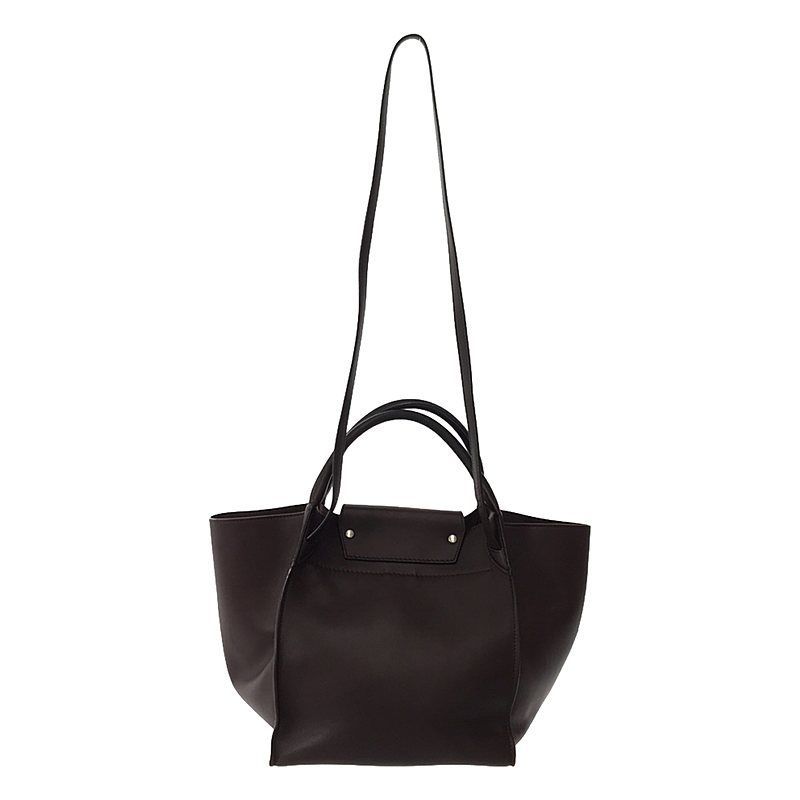 Celine - Big Bag Small 2-way Shoulder Bag Calfskin Burgundy Women