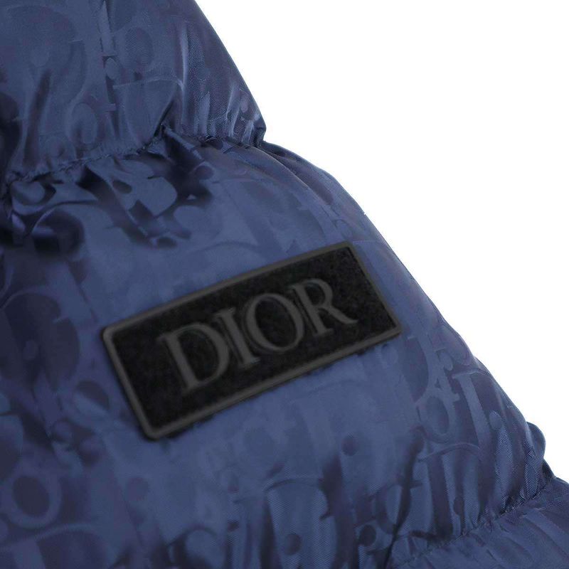 Dior Oblique Down Jacket Oblique Down Jacket 943c449a4462 Navy 50