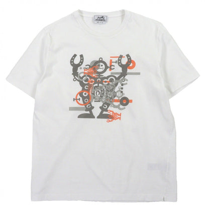 Hermes Hello Star Farrier Cotton Crew Neck Short Sleeve