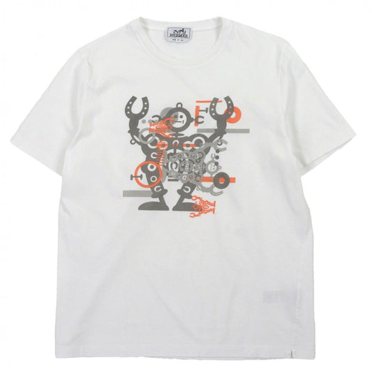 Hermes Hello Star Farrier Cotton Crew Neck Short Sleeve
