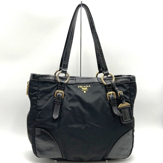 Prada Tote Bag Nylon Black