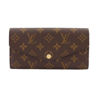 Louis Vuitton Exhibition Monogram Portefeuille Sarah Bifold Wallet Rose Valley