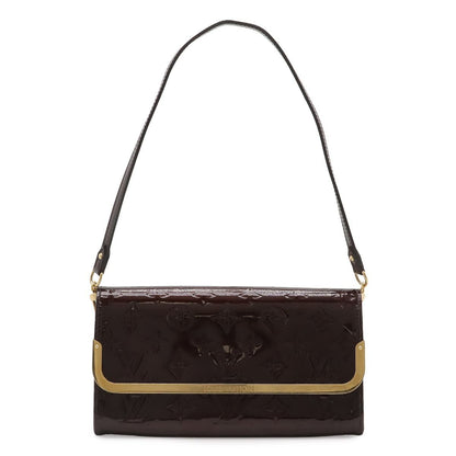 Louis Vuitton Monogram Vernis Rossmore MM Shoulder Bag 2-Way Clutch Amarante
