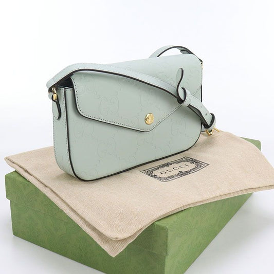 Gucci GG Super Mini Shoulder GG Super 772794 Crossbody Shoulder Bag Leather