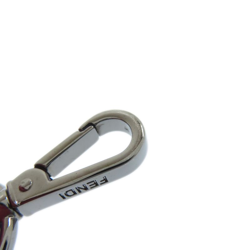 Fendi Logo Accessory Pouch Leather Women