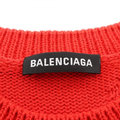 Balenciaga Knit Logo Jacquard Cotton Sweater — view 3