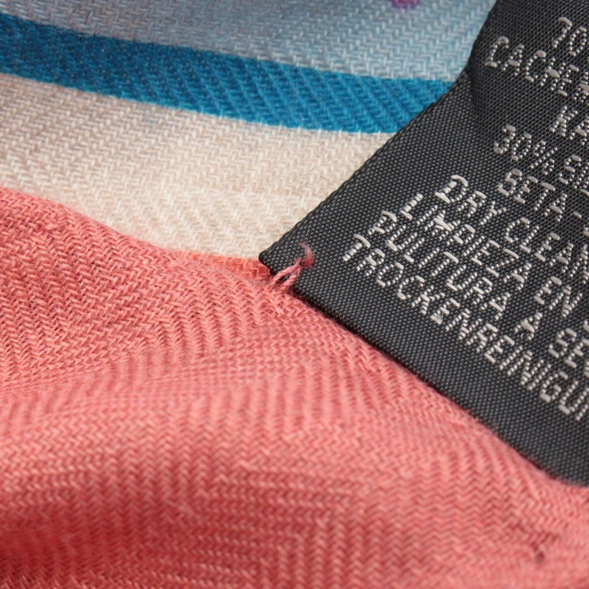 Hermes Scarf Carre Geant 140 Selle de Dignitaire Silk Juan Pink Multicolor — view 5