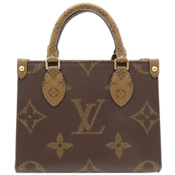 Louis Vuitton 2-Way Bag On The Go BB Monogram Canvas Reverse