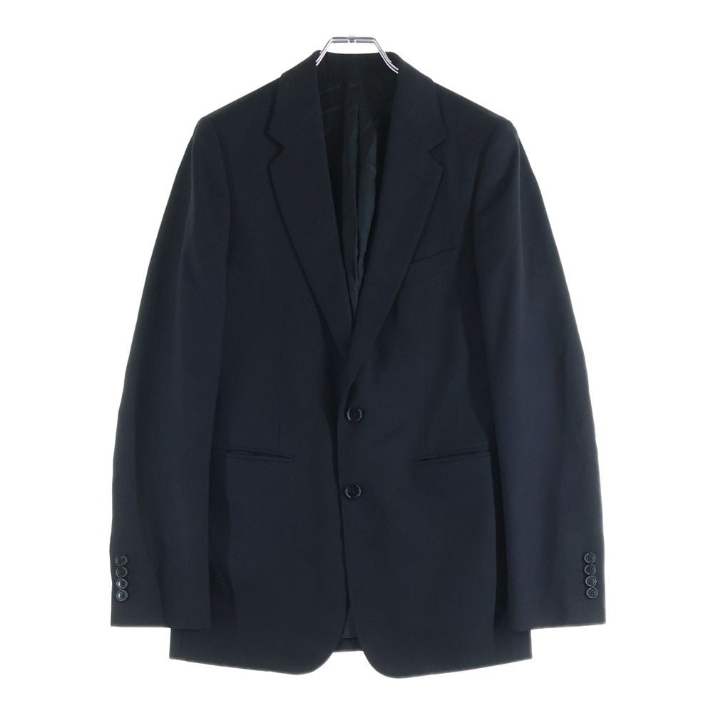 Celine Wool Gabardine Classic Single Tailored Jacket Black