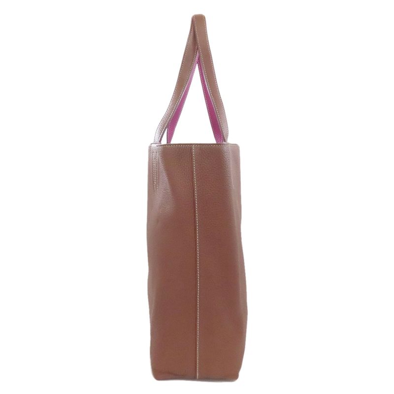 Hermes Double Sens 36 Reversible Tote Bag Taurillon Leather Women