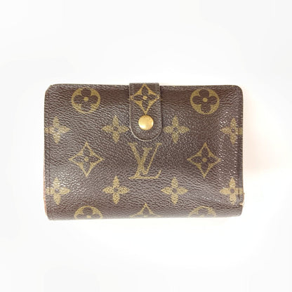 Louis Vuitton Monogram Portefeuille Viennois Short Wallet M61674 Brown