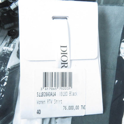 Christian DIOR 25SS 511b28a3a14 100% Cotton Monsieur DIOR Patchwork Motif Long