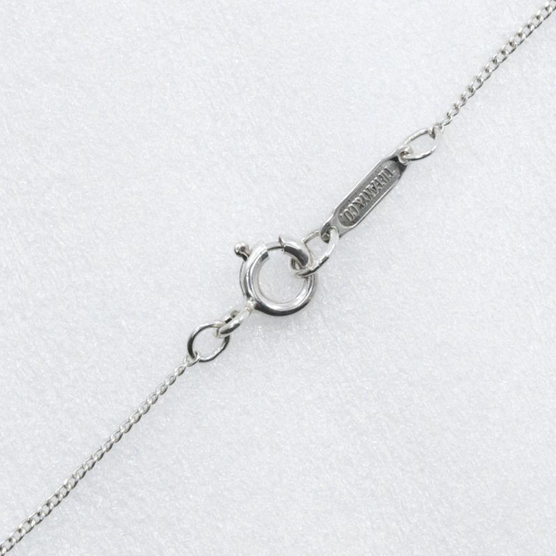 Tiffany & Co Triple Heart 925 Silver Ladies 4.6g Necklace