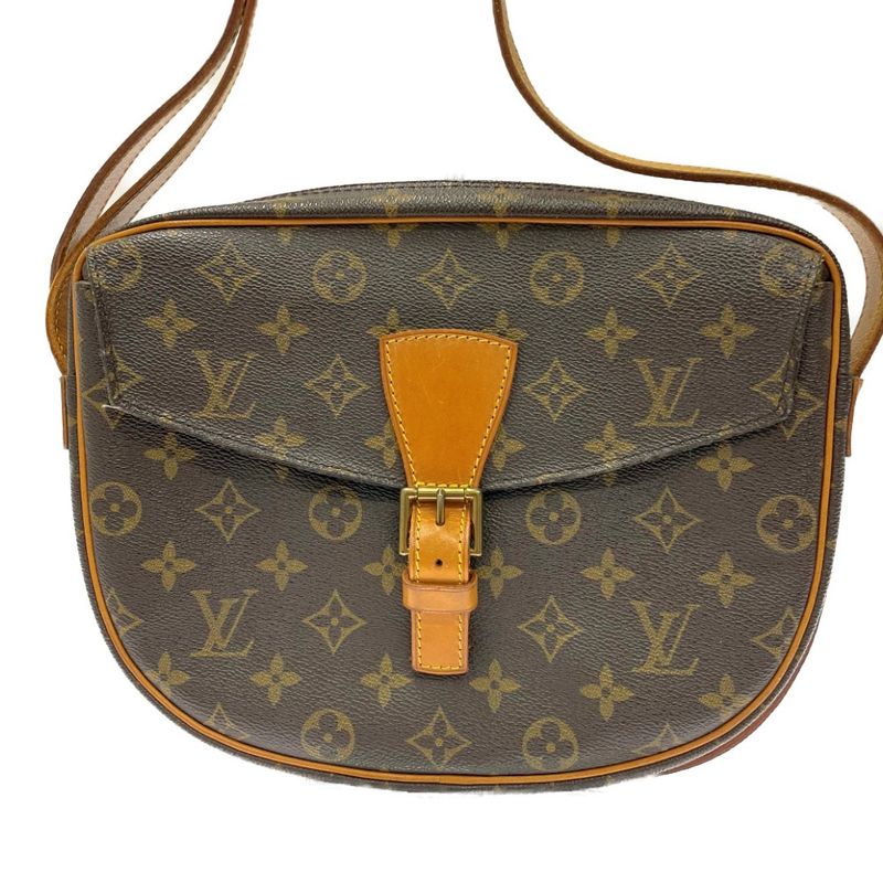 Louis Vuitton M51225 Monogram PVC Genefeuille Shoulder Bag Brown 370413