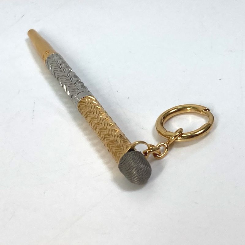 Fendi Earring Scribble Pen Metal Silver