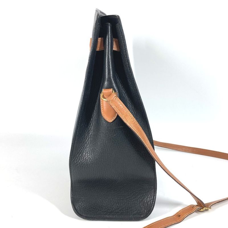 Hermes Shoulder Bag Kelly Sport GM Kelly Sport GM Ardennes Black