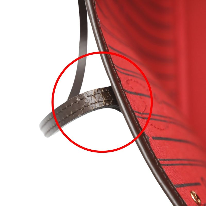 Louis Vuitton N51109 Damier Handbag Neverfull PM Handbag Louis Vuitton Brown