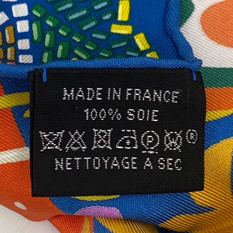 Hermes Spring-summer 2023 Carre 90 Scarf Silk Costume DE FETE Multicolor