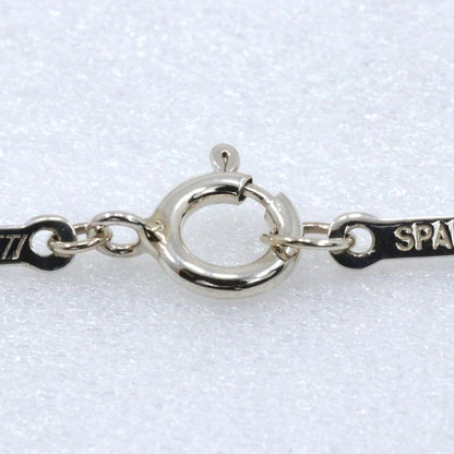 Tiffany & Co Open Heart Elsa Peretti 925 Silver Ladies 2.7g Necklace