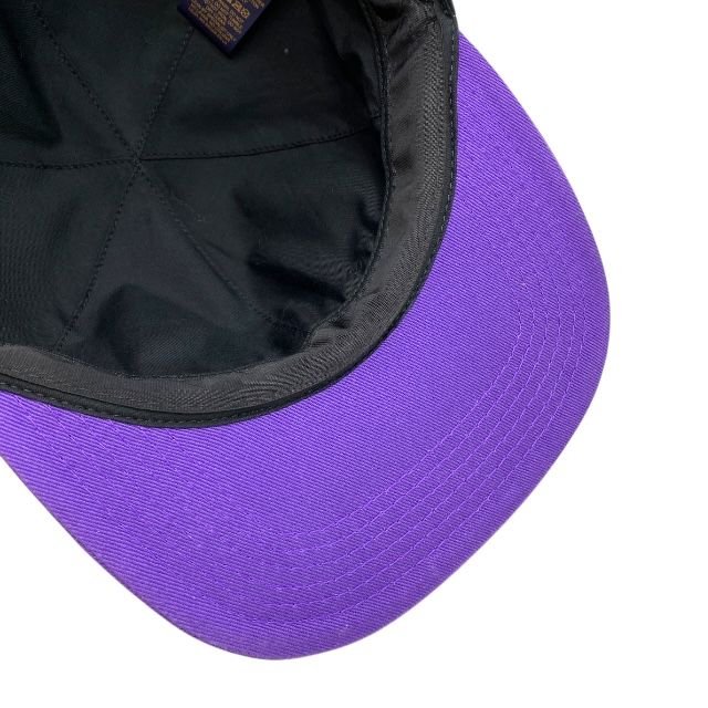Louis Vuitton Nx2242 Crocomartier Cap Baseball Cap Cotton Purple Black Wool