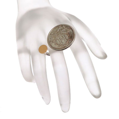 Hermes 50 SV 925 Exlibris Ring