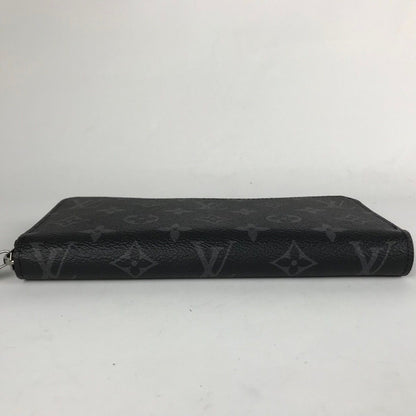 Louis Vuitton Long Wallet Zippy Wallet Monogram Horizontal M11611 Black