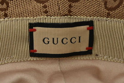 Gucci Hat Gucci GG Canvas Fedora Hat 576587 4hg62 2564 M Size 58cm (22.83in)