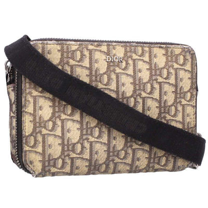 Dior 2obbc119yse Oblique Jacquard Shoulder Bag Men's