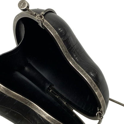 Saint Laurent Paris Shoulder Bag Love Box 466212 Black Heart / Gusset / Shape